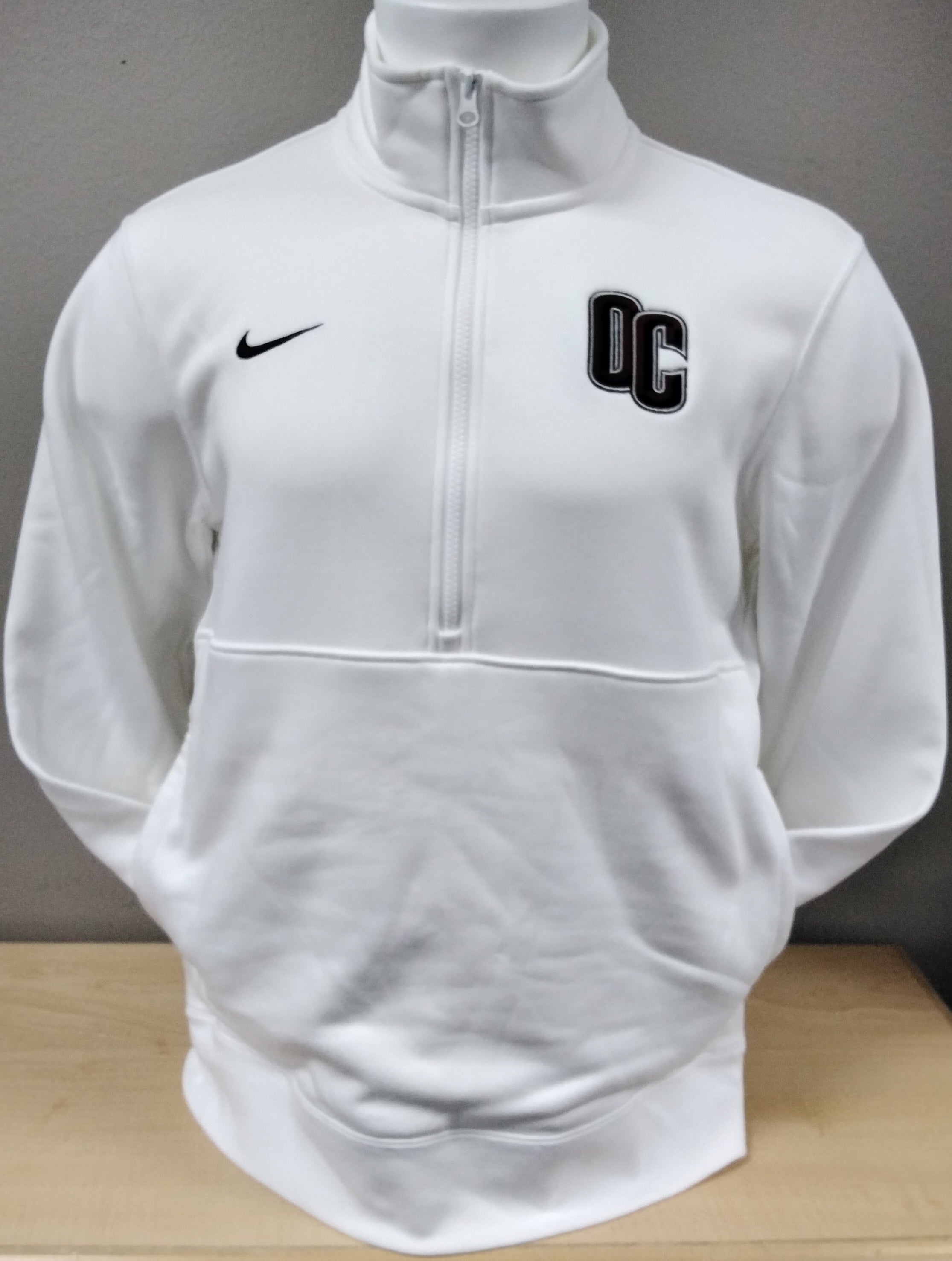 white nike sweatshirt youth