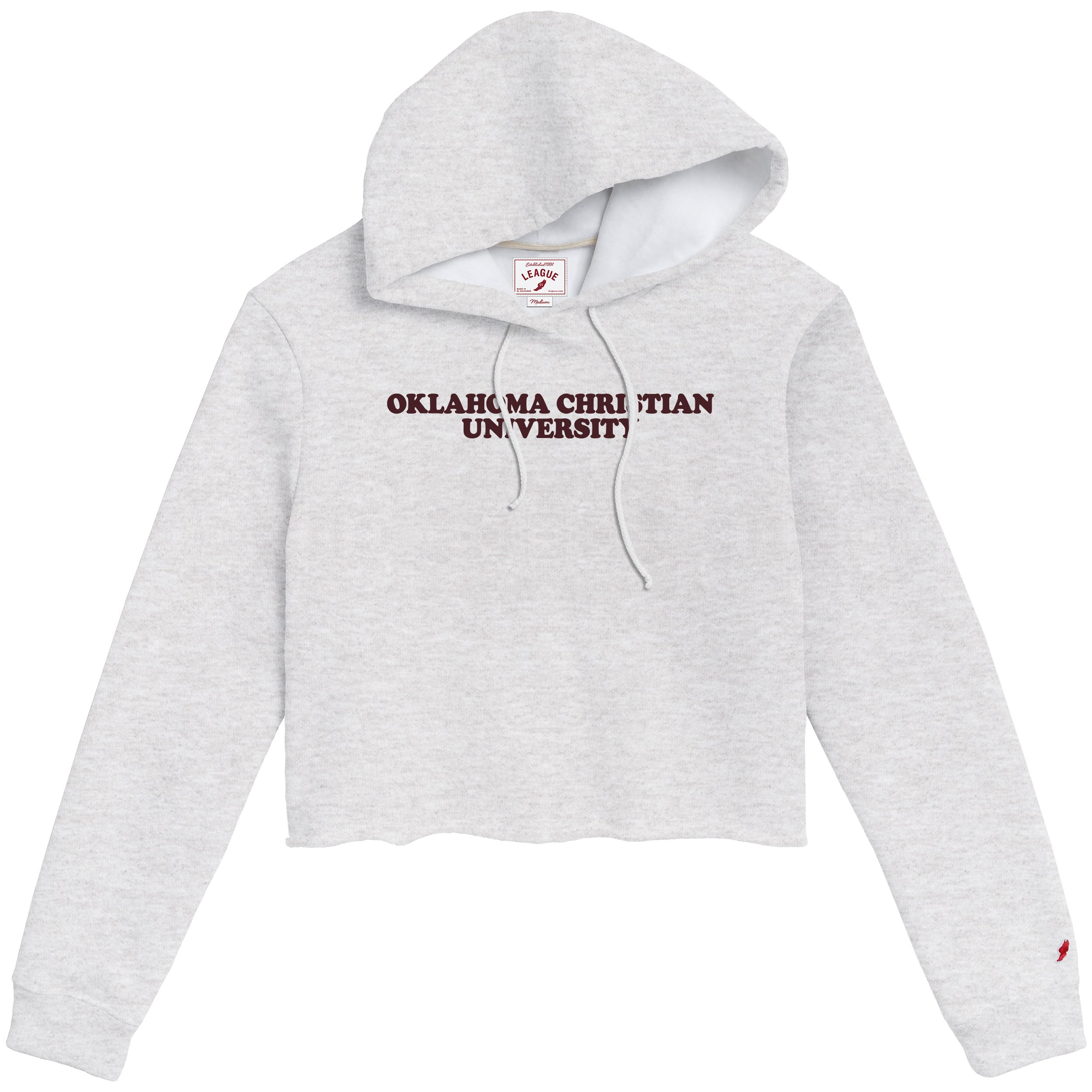 1636 Ladies Cropped Hood | Ash