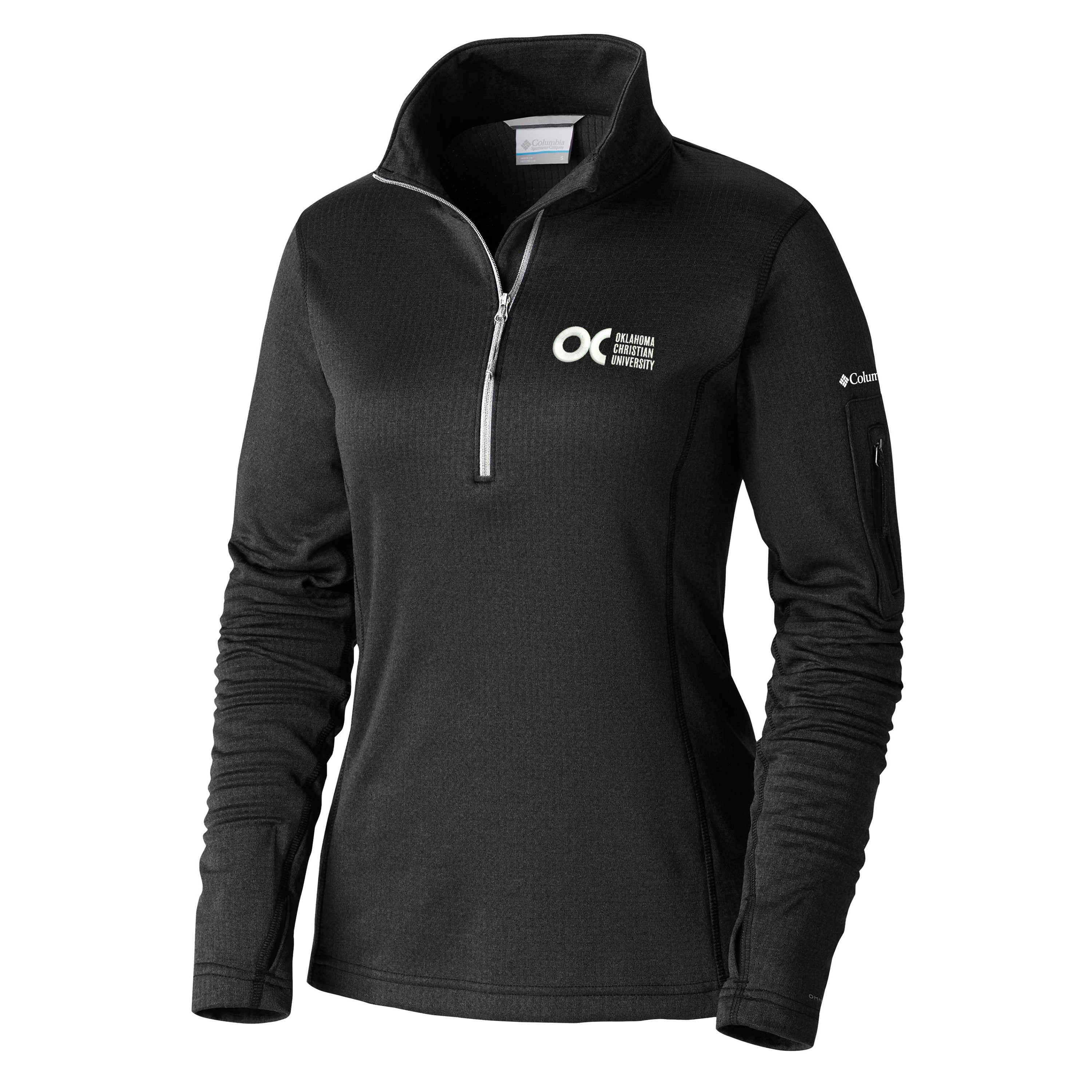 Columbia Ladies Park View 1/2 Zip Fleece | Black