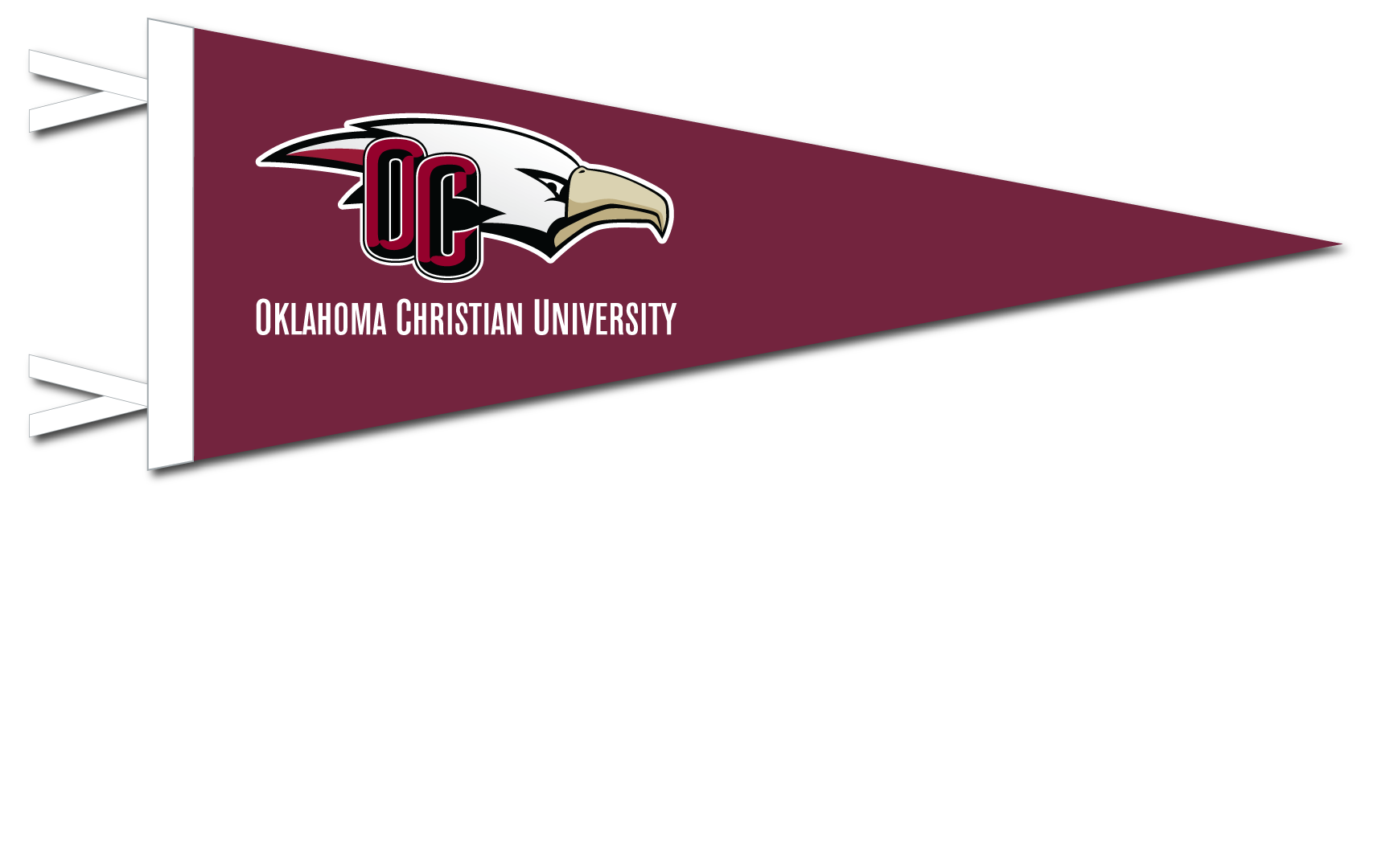 Oklahoma Christian Pennant | 9x24