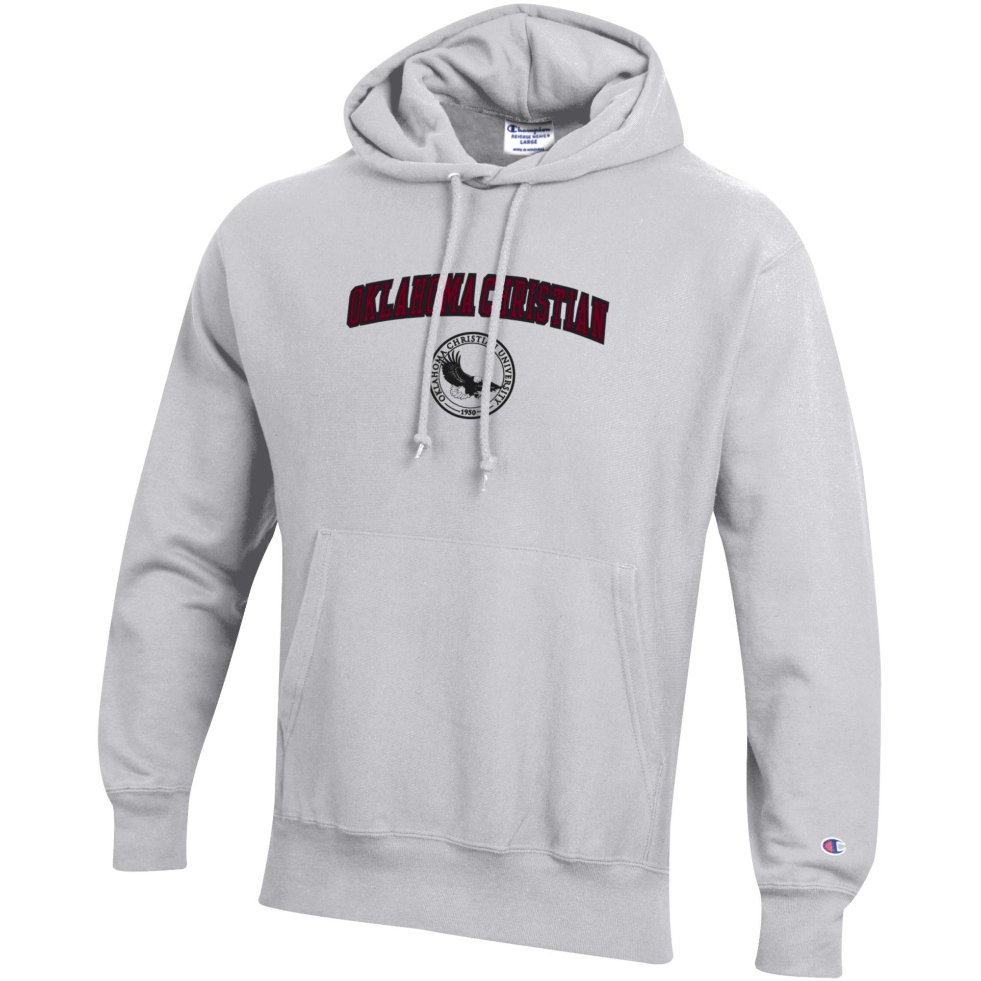 Reverse Weave Hood | Silver Grey