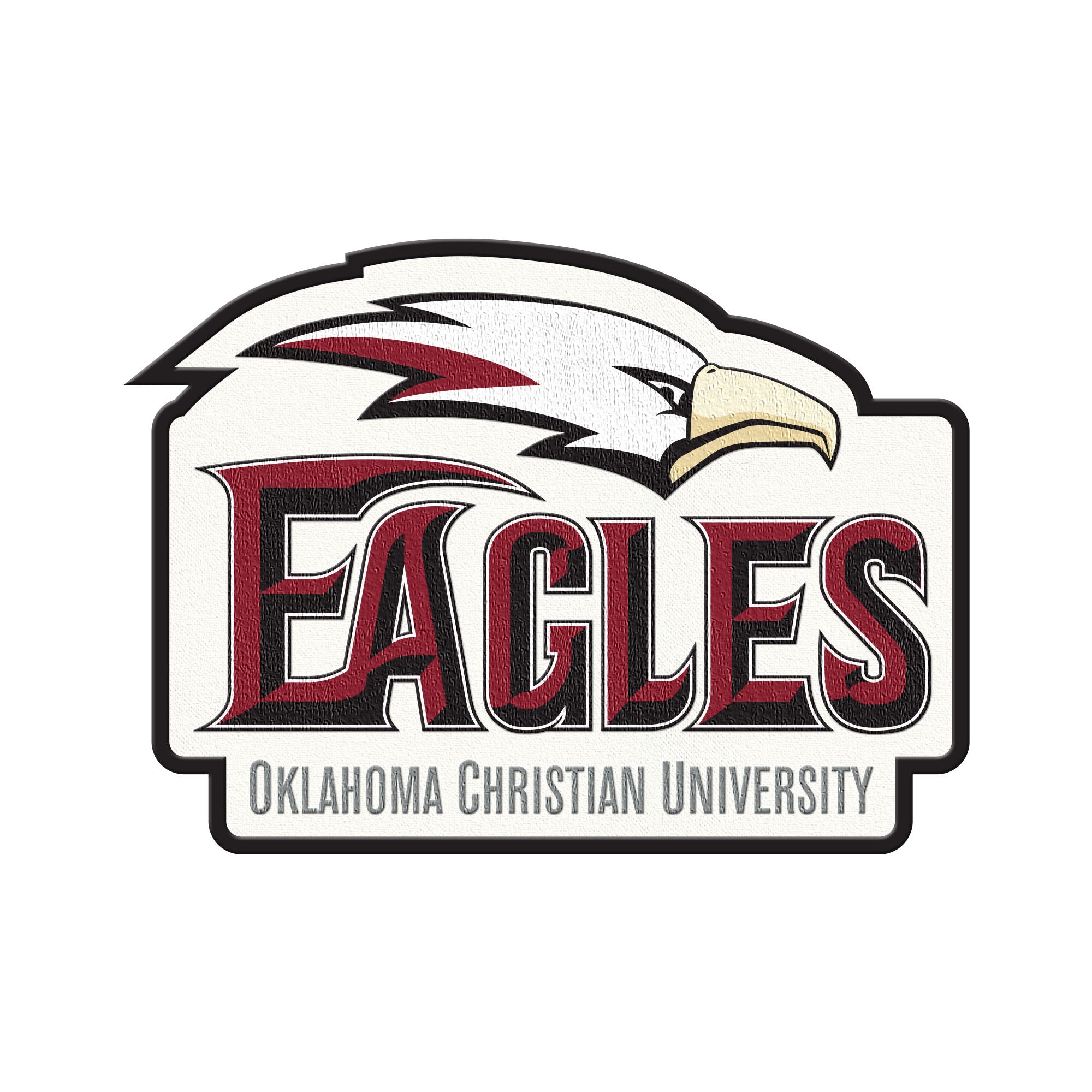 Spirit Embroidered Patch | White