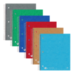 3 Subject 3 Pocket College Ruled w/ Margin Asst (11