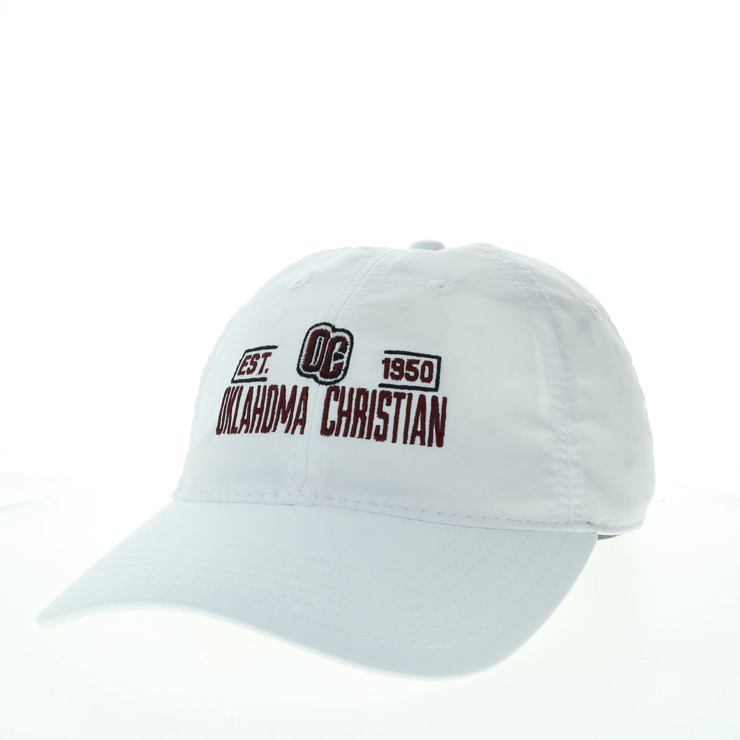 Cool Fit Adjustable Cap, White (F24)
