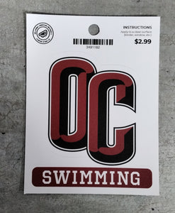 OC Swimming Decal - M40