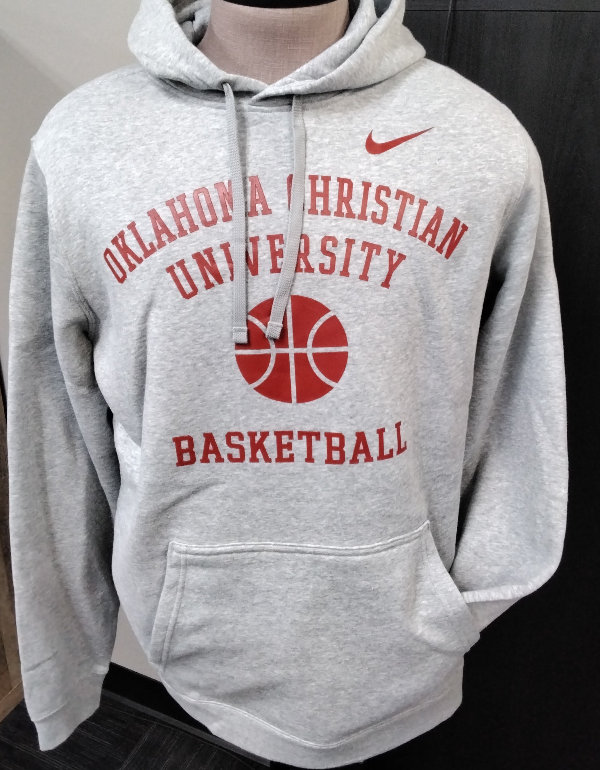 Nike Club Fleece Pullover Basketball Hoodie | Grey