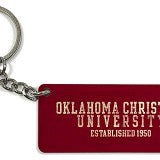 Small Rectangle Key Chain | Maroon