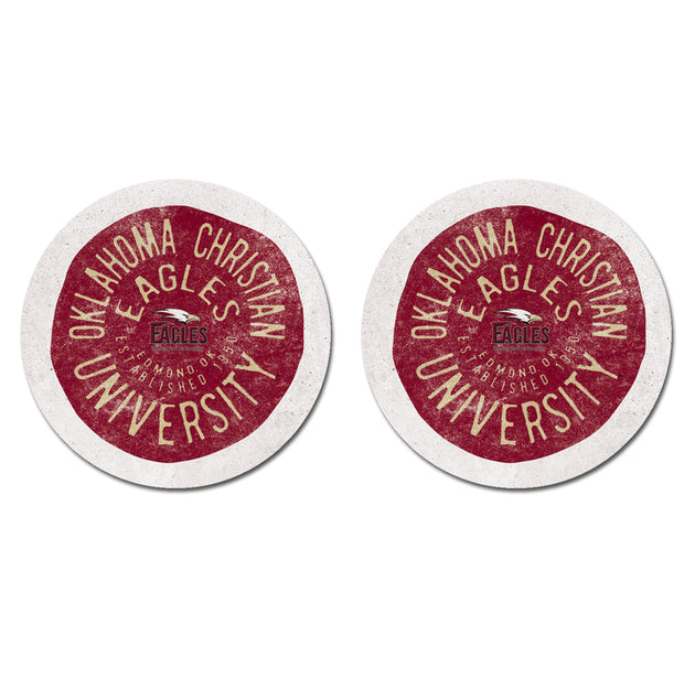 Thirsty Car Coaster 2-Pack | Natural