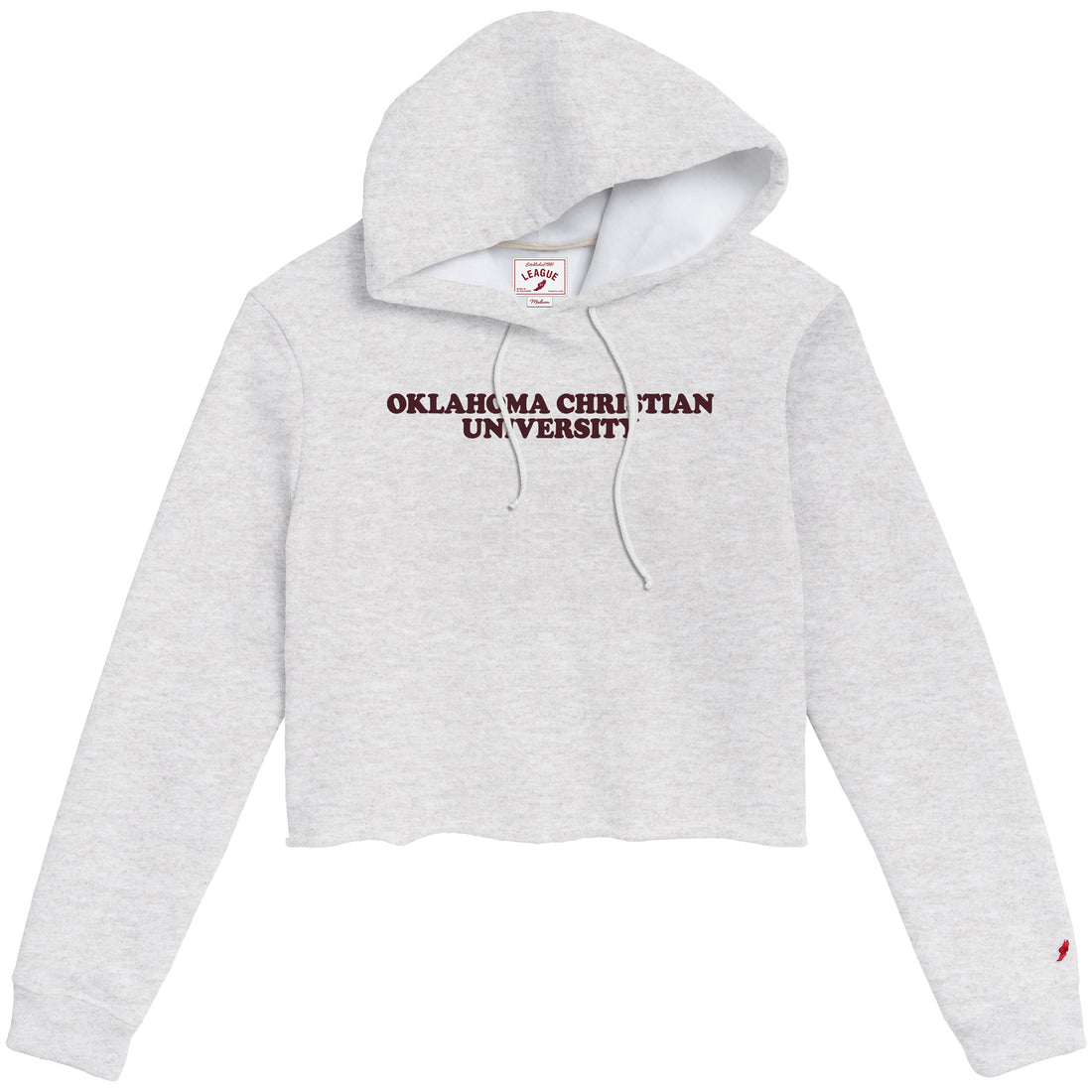 1636 Ladies Cropped Hood | Ash