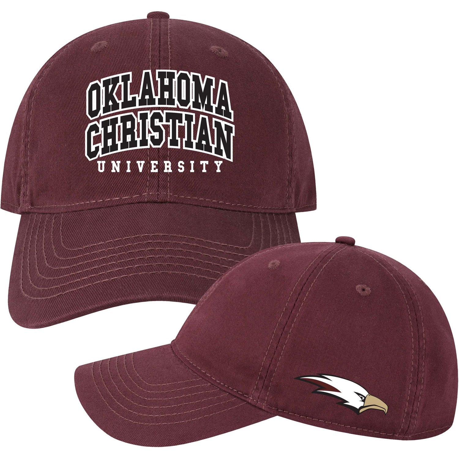 Relaxed Twill Adjustable Hat | Maroon