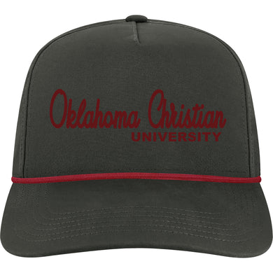 5-Panel Adjustable Hat | Black