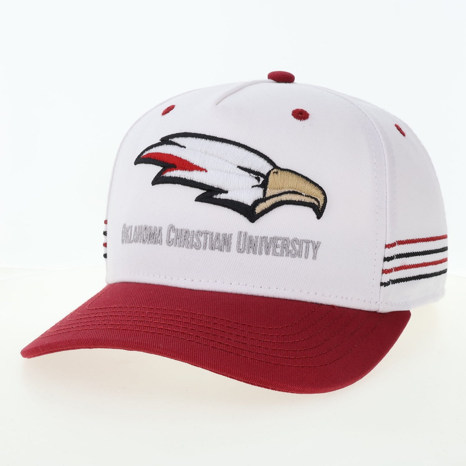Chainstitch Adjustable Hat | White