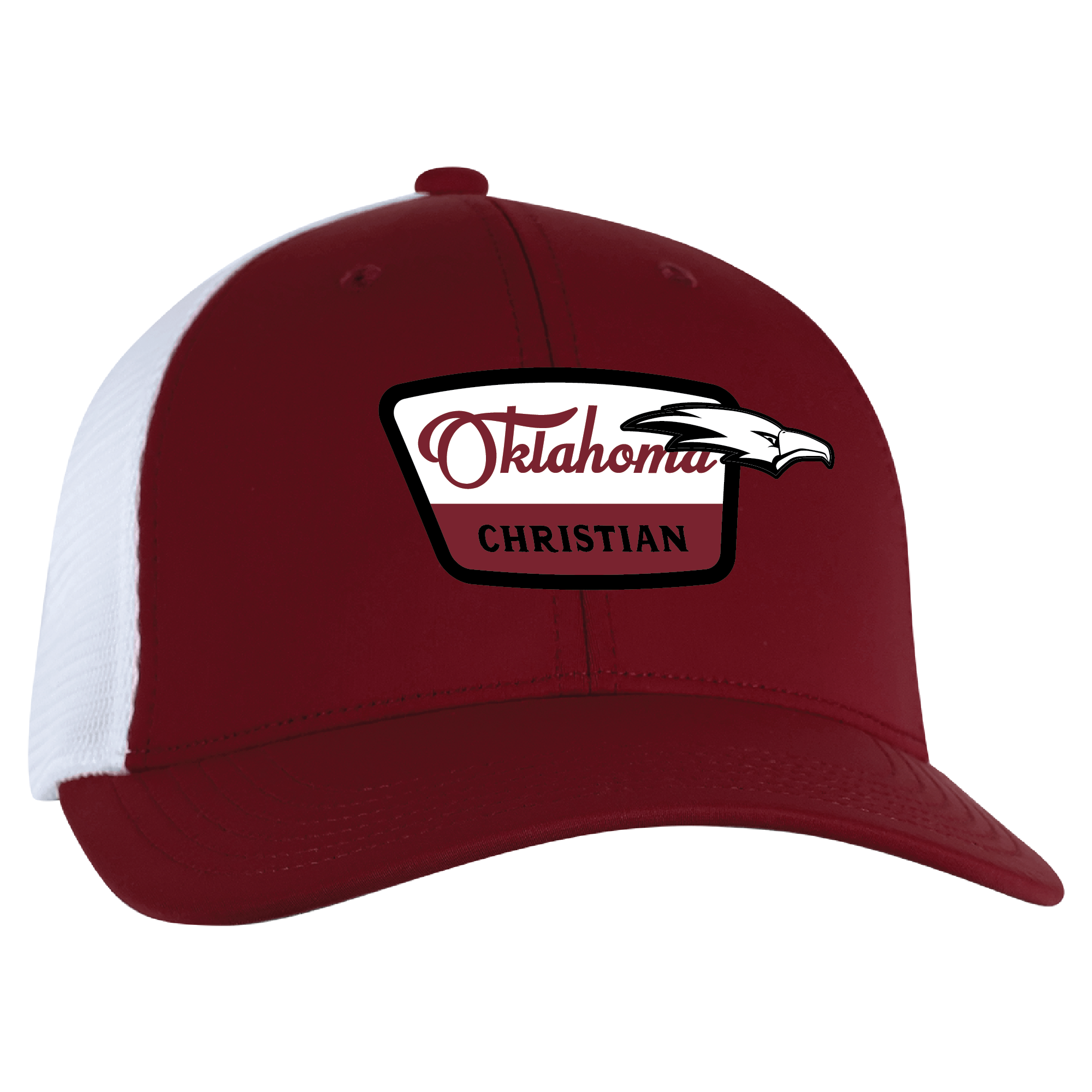 Hugo Structured Solid Nylon Spandex Classic Stretch Fit Cap | Maroon