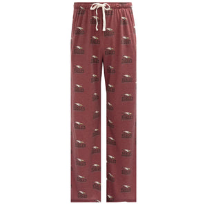 Adult Sublimated Logo Pants, Maroon