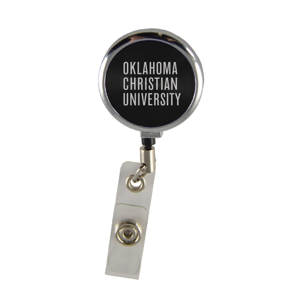 RETRACTABLE BADGE REEL, Black