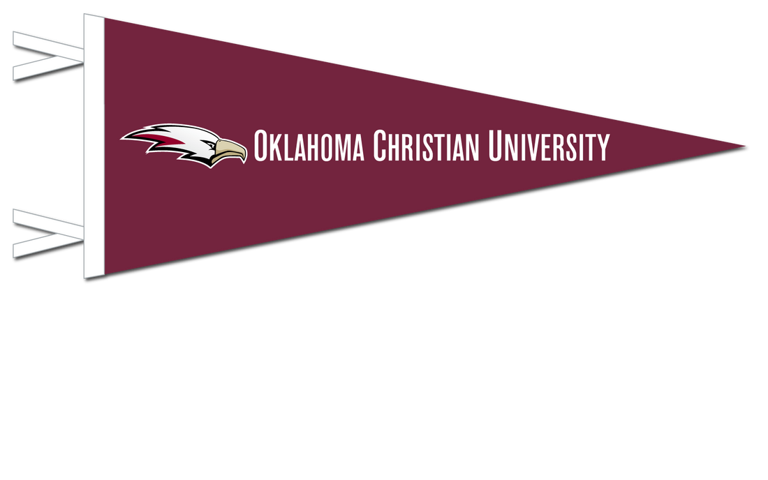 Oklahoma Christian Pennant