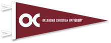 Load image into Gallery viewer, Oklahoma Christian Pennant