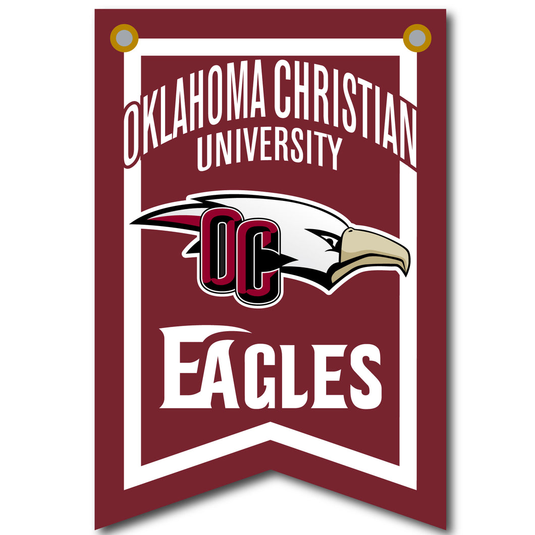 12 X 18 Dovetail Athletic Banner| Crimson