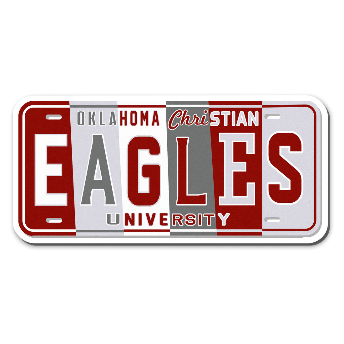 Quincy Rectangular Magnet | License Plate Design