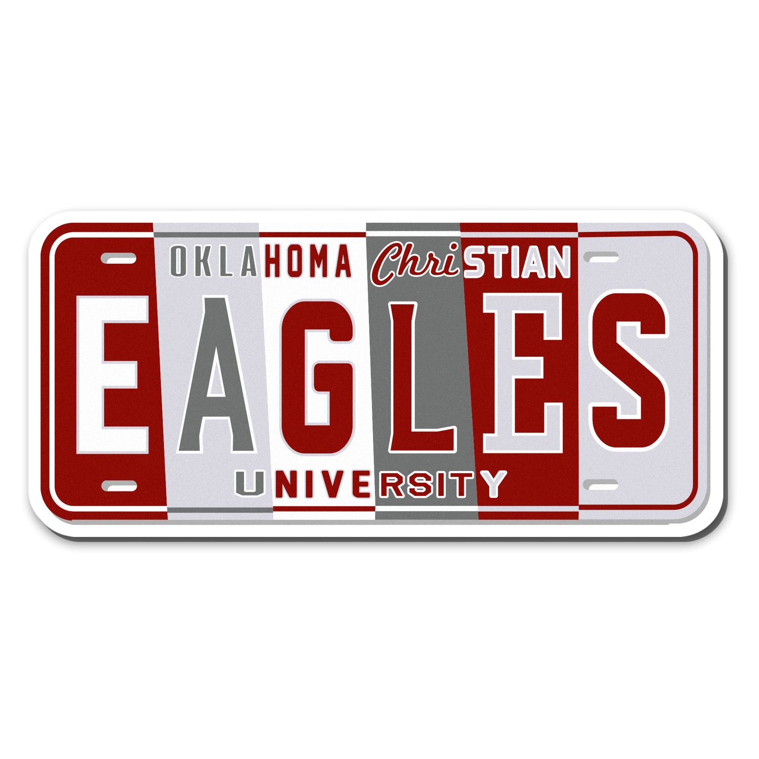 Quincy Rectangular Magnet | License Plate Design