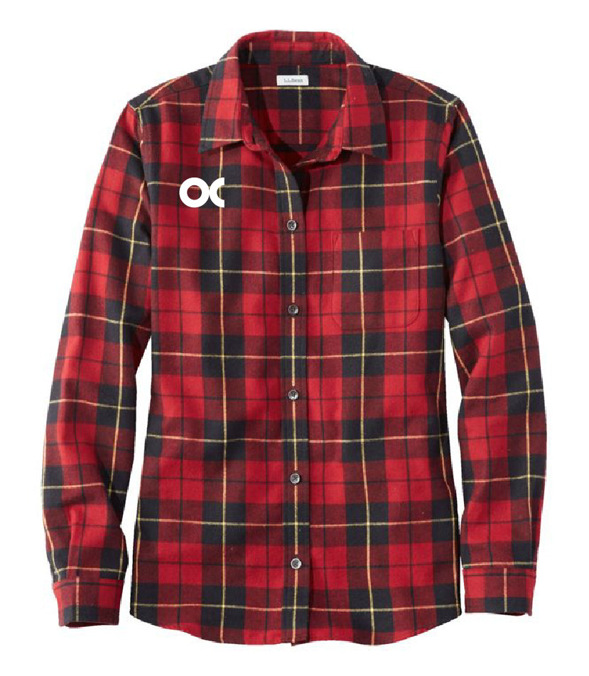 Ladies Scotch Plaid Flannel Shirt | Wallace