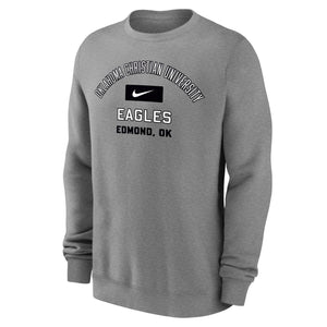 Club Fleece PO Crew | Dark Grey Heather