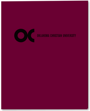 Imprinted Two Pocket Folder | Maroon