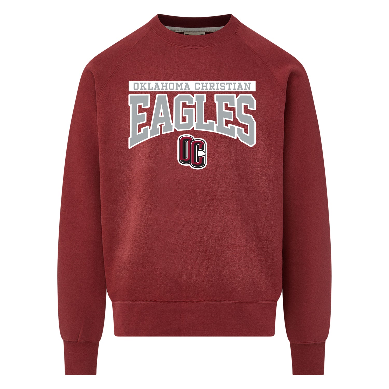 Vintage Fleece Raglan Crewneck | Cinnamon