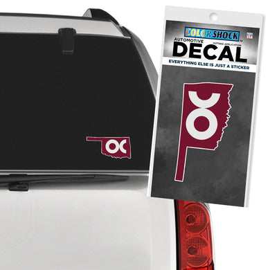 OC State Shape Decal
