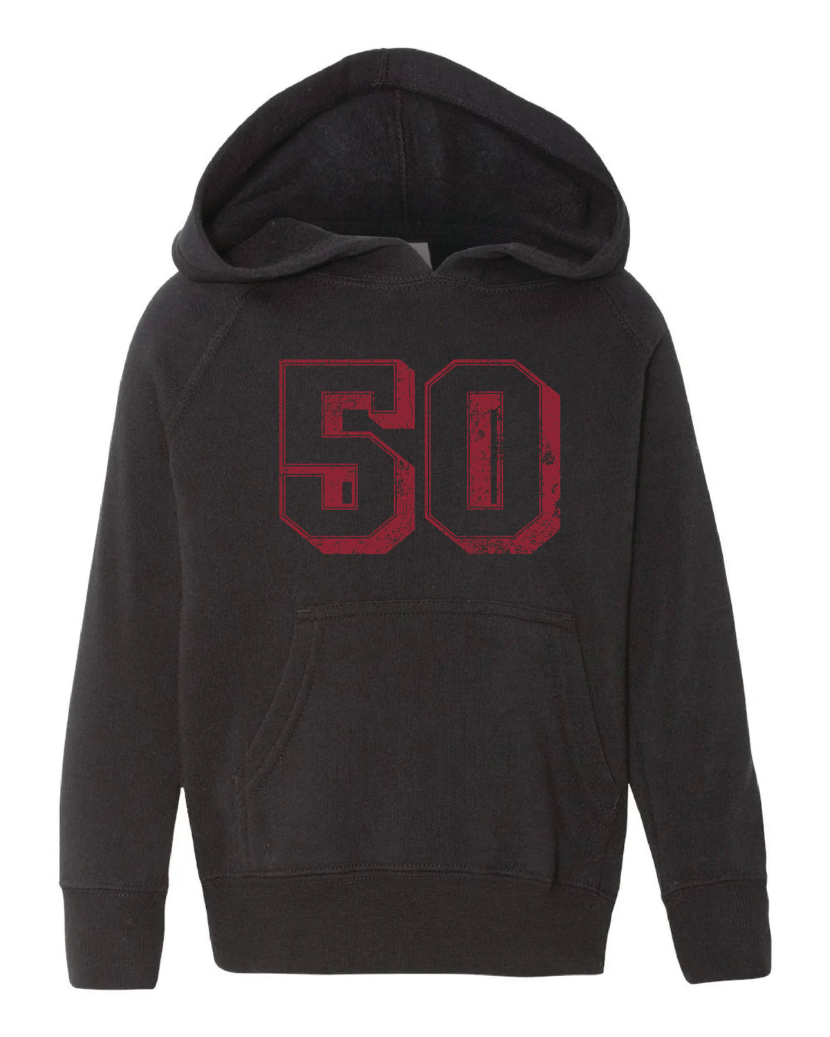 Toddler Jersey Hood | Black