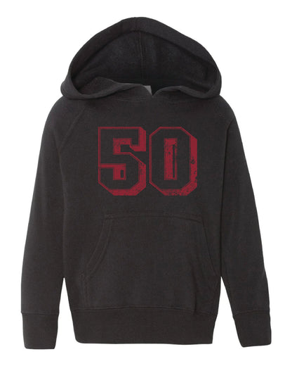Toddler Jersey Hood | Black