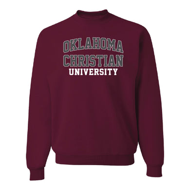 Core New Crewneck Sweatshirt, Maroon