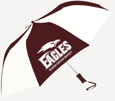 The Sport Umbrella | Imprinted | Maroon/White