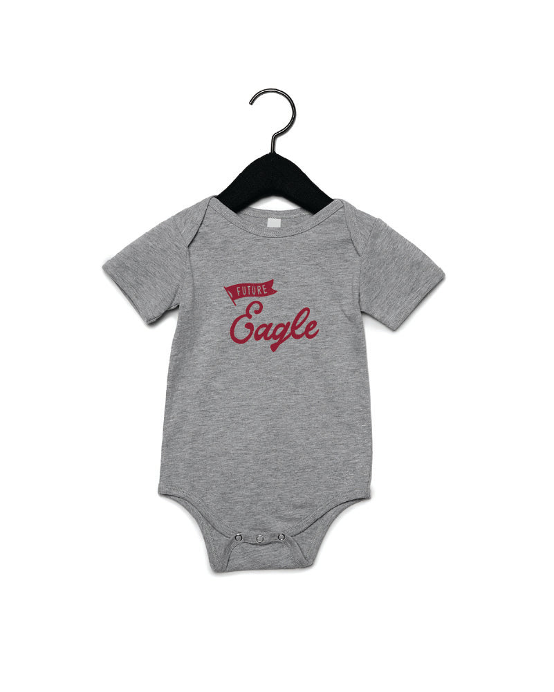 Infant Logoed Onesie | Heather Grey