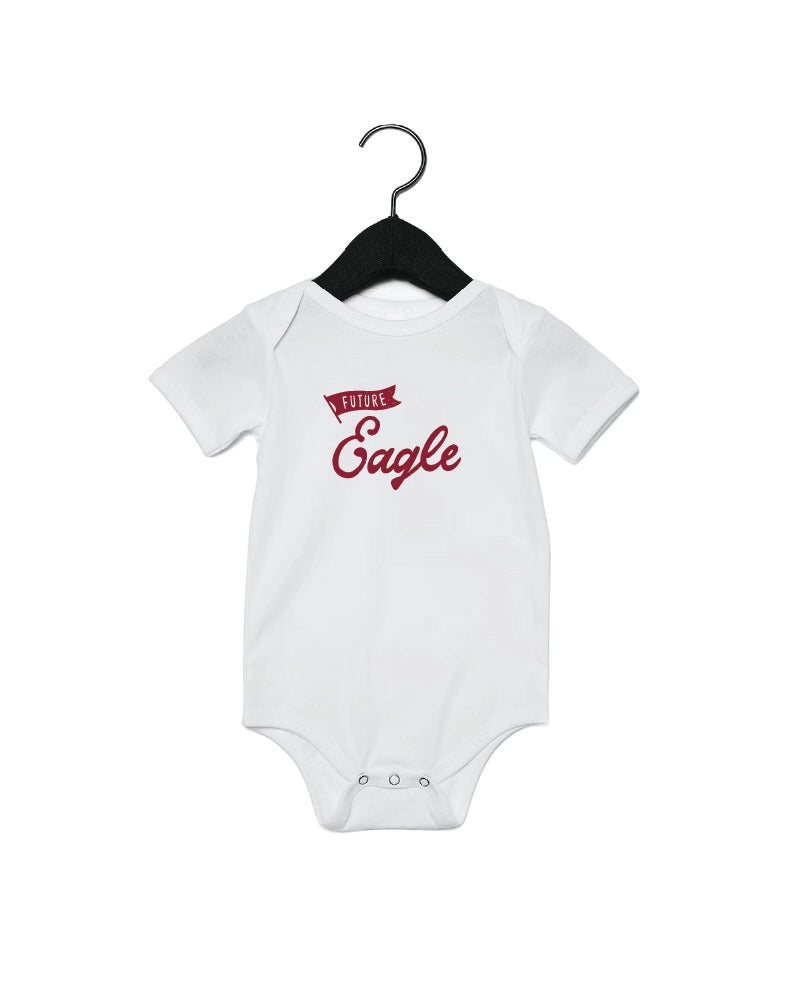 Infant Logoed Onesie | White