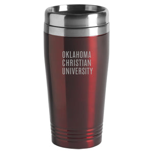 16OZ. STAINLESS INSULATED W/O HANDLE, Burgundy