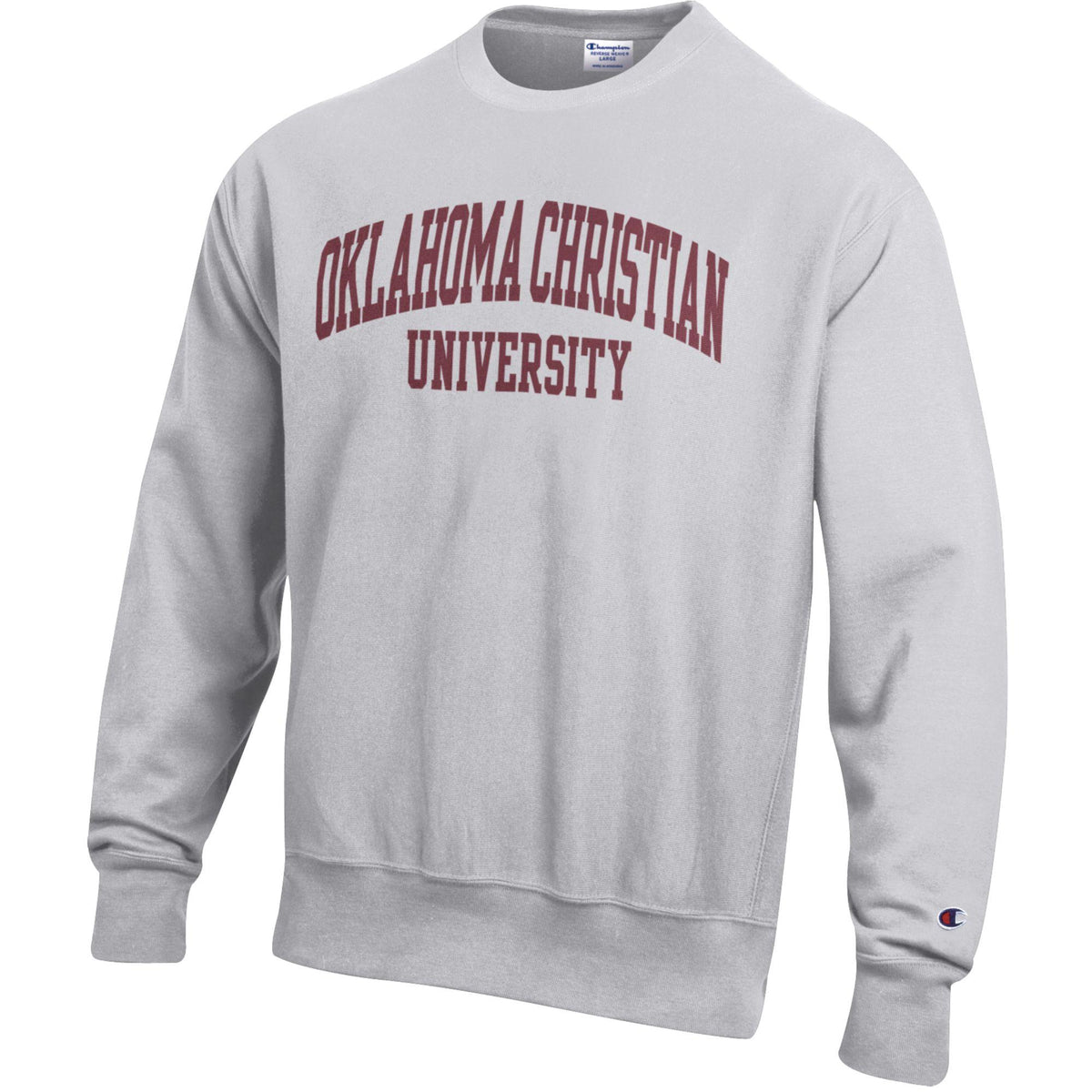 Reverse Weave Crew |Silver Grey