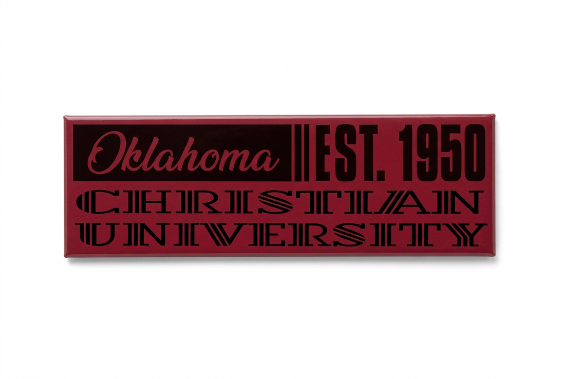 Billboard Celluloid Magnet | Crimson