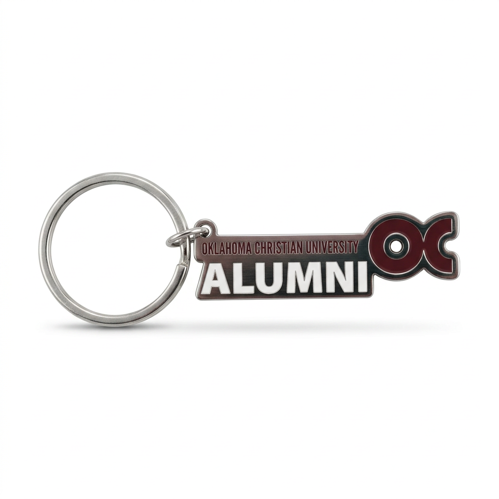 Brass Key Tag Alumni | Silver