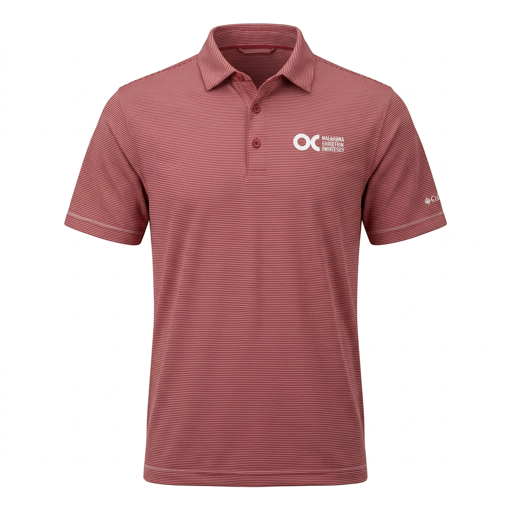 Double Hit Polo | Crimson