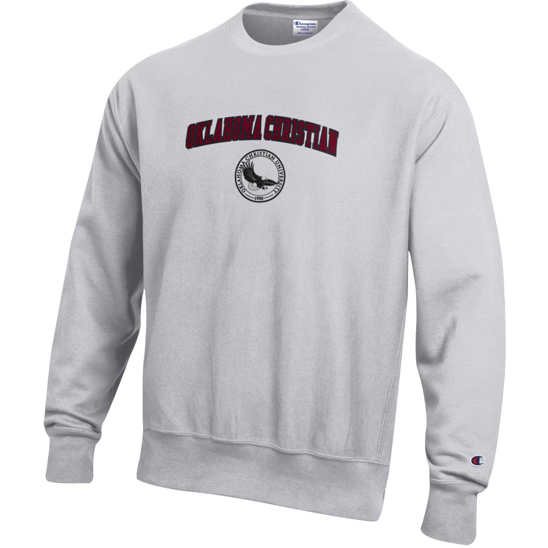 Reverse Weave Crew | Silver Grey