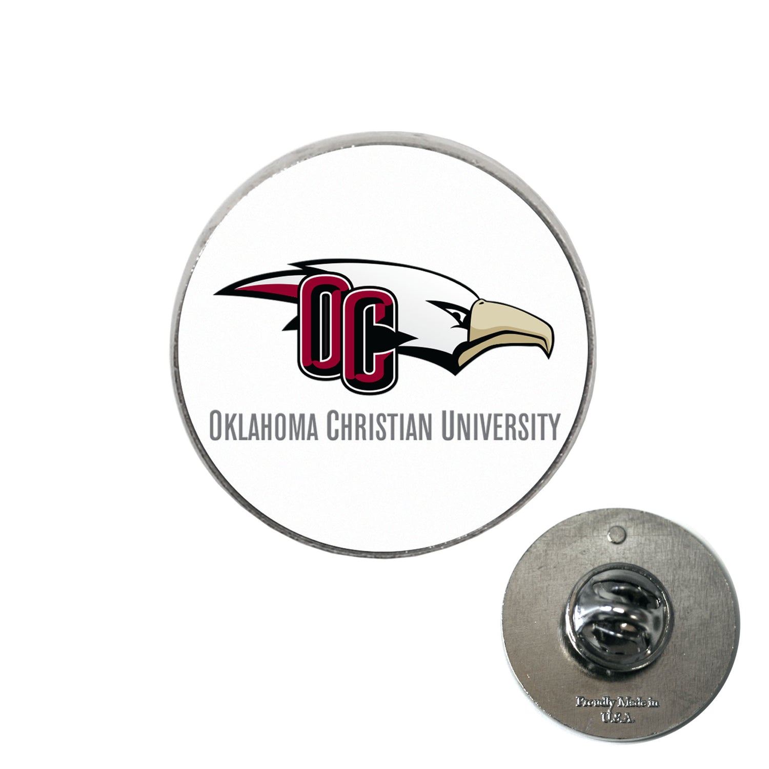 Spirit Foxboro Round Lapel Pin | Full Color