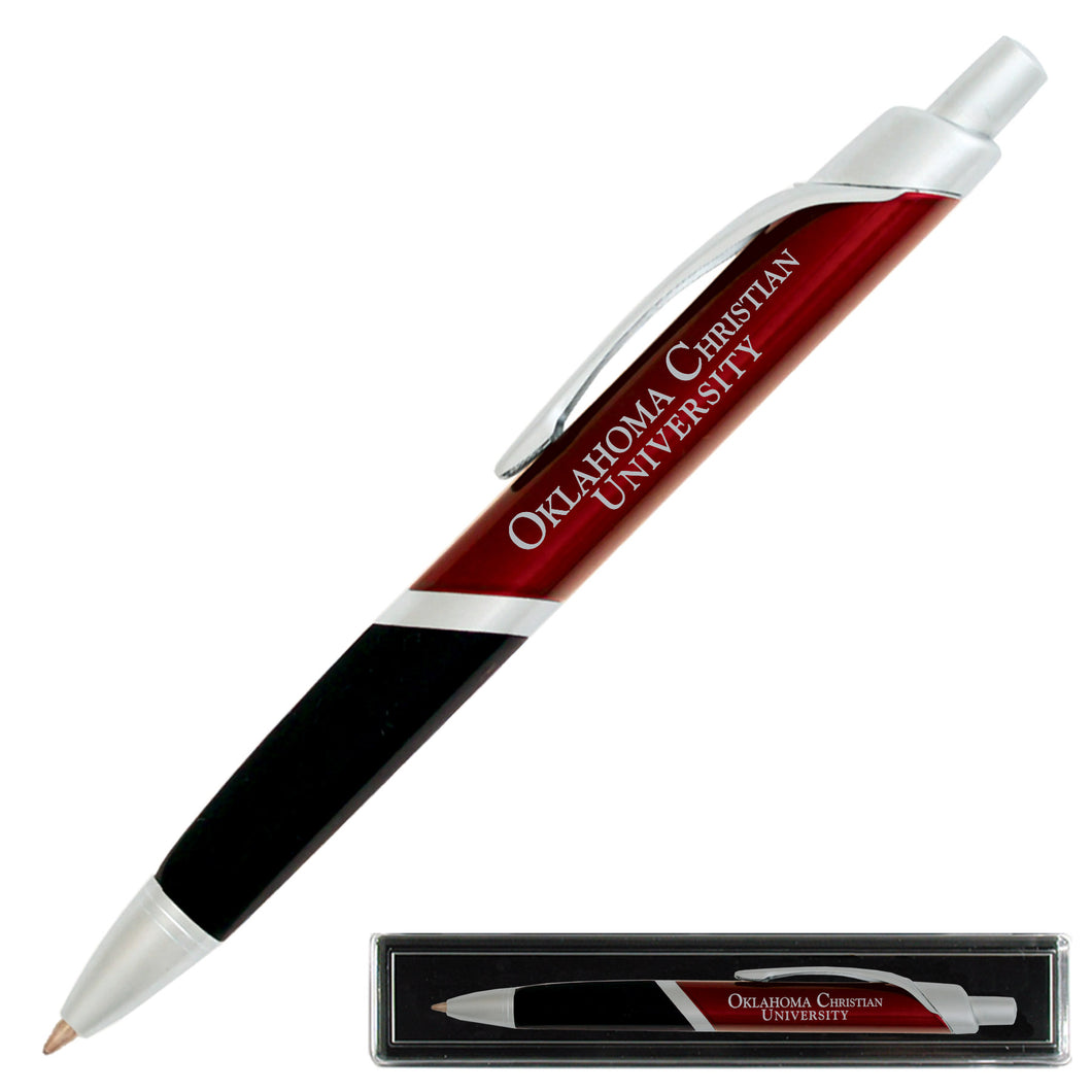Office Supplies Silver Javelin Pen In Presentation Box, Burgundy