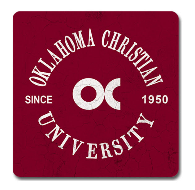 Square Thirsty Coaster 4x4 1 Pack | Crimson