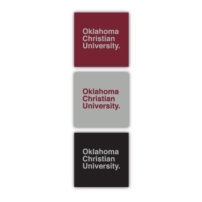 OC 3-Pack Square Decal